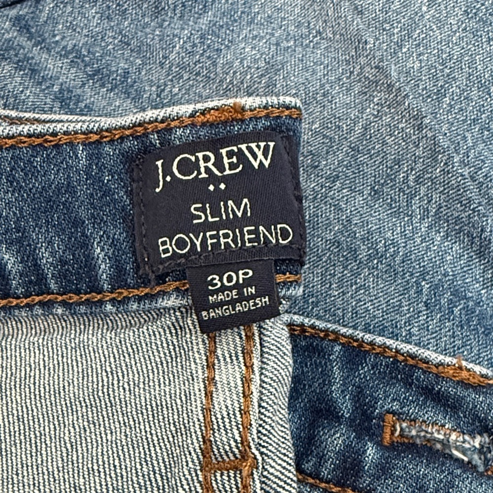 J. Crew Slim Boyfriend Jeans - Denim Blue